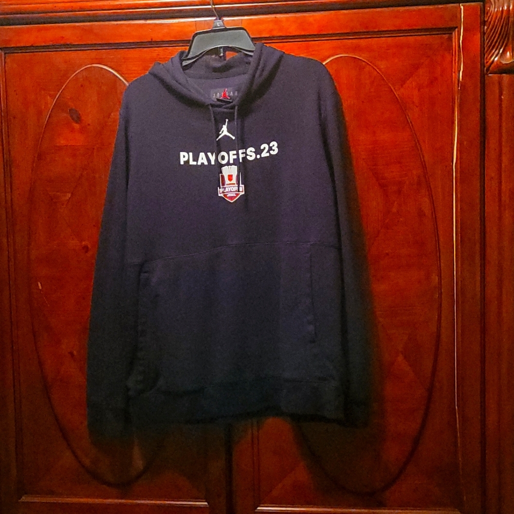 Jordan Play off 23 San Diego California large Unisex black pullover Hoodie - Picture 3 of 12
